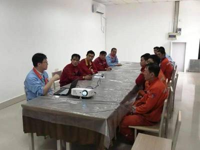 連云港箱廠開展卓越班組建設(shè)750工作項目簡析培訓(xùn)