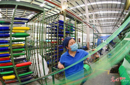 江蘇連云港 出口網具生產忙